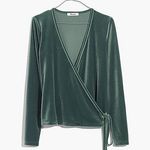 Madewell Velvet Ballet Wrap Photo 0