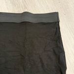 Miss Selfridge  Black Stretch High-Waisted Bodycon Midi Skirt Size 6 Photo 1