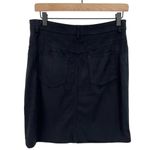 G by Giuliana Black Faux Suede Button Front Pencil Skirt Size 6 Photo 34