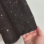 Lane Bryant  Classic Flutter-Sleeve V-Neck Peplum Top copper shimmer size 18 / 20 Photo 5