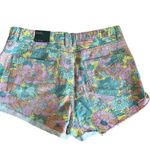 Wild Fable Women's Multicolor Floral Print High Rise Jean Shorts - Size 14 -NWT Photo 5