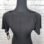 Calessa vneck short sleeve flowy mini dress with beads & jewels NWT sz S Photo 3