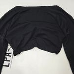 LPA  Naomi Cropped Top in Black XS Photo 8