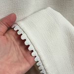 Dress the Population  • Solid White Ivory Scalloped Trim Adrian Dress Photo 5