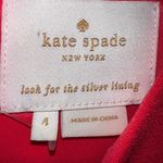 Kate Spade Sleeveless Dress, Watermelon Color with Gold Zipper down back size 4 Photo 2