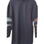 Oversized Tobi Gray T Shirt Dress Modern Mesh Sleeves NWT Photo 0