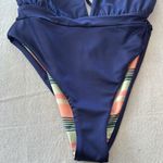 Maaji  Royal Blue Safari Plunge Reversible One Piece Swim Suit, Medium, $158 Photo 4