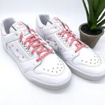 Adidas White Gray Stars SlamCourt Original Sneakers Photo 3