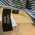 Nip Tuck One Piece Swimsuit Stripe Bikini Nautical Striped Joanne Paloma 10 L Blue Photo 8