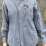 Warner Brothers Vintage 90s Tasmanian Devil from Looney Tunes Cotton Button Down Shirt Photo 0