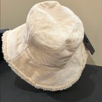 Ed Hardy  | Cream Faux Fur Bucket Hat Photo 7