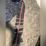 Hemant & Nandita Medium Short Dress Indigo Blue Tie Dye Photo 6