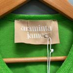 Araminta James Ibiza Terry Open Back Dress Green S Photo 10