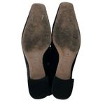 Reformation  Raven Women's Black Suede Pointed Toe Zip Up Over the Knee Boots 9.5 Photo 4