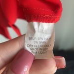 Amanda Uprichard Coral Red Golden Shift Dress Photo 5