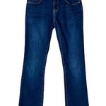 CAbi Women's #916L Galaxy Wash Slim Boot Cut Mid Rise Dark Wash Jeans Size 2 Photo 1