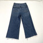 AGOLDE Wide Leg Raw Hem Cropped High Rise Jeans 100% Cotton Denim size 24 Photo 5