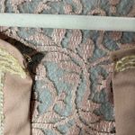 & Other Stories Womens Lace Top Pink‎ M/L Open Front Long Sleeve Crew Neck Formal Dressy Photo 6