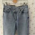 AGOLDE  Criss Cross Straight Jean in Dimension Photo 6