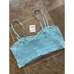 Free People Tallulah Bralette Aqua Size Small Photo 8