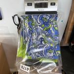 EP Pro Golf Skort Womens 2 Blue Green Paisley Print Side Zip Pockets Photo 9