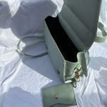 Source Unknown Green Quilted Crossbody Bag in new condition Photo 13