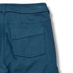 Athleta  Women’s Size 2 Black Ponte Moto Twill Low Rise Stretch Pants Punk Goth Photo 3