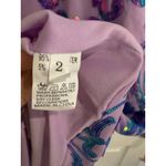 Sequin Party Dress‎ Strapless Mini Cocktail Dress Purple Floral Size 2 Photo 5