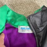 Pearl Izumi VTG Retro Cycling Jacket Sz Large Purple Green Windbreaker Full Zip Photo 6