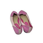 French Sole for Liberty‎ Of London Love Heart Pink Leather Flats Size 40 9.5 Photo 1