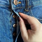 Forever 21 Button Fly Raw Hem Denim Jeans Shorts Photo 3