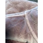 Kate Hill Vintage  Casual Lilac Vest Cotton Soft‎ Jewel Snaps Outdoors Hiking LG Photo 4