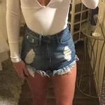 Forever 21 white v neck body suit Photo 0