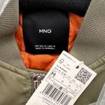 Mango  Khaki Oversized Bomber Jacket, M Photo 6