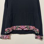 Johnny Was  Floral Pullover Sweater Size Large Embroidered BEE ACTIVE CREW Photo 5