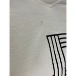 Lacoste Roland Garros Graphic Monogram Sweatshirt 2015 Era Cream Navy Red Photo 10