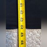 Michael Kors  Sleeveless Black Midi Dress Belted Shoulder Zipper size XL Photo 4