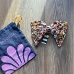 Lele Sadoughi NWT  x Liberty London crystal bow barette in marigold lilies 200 Photo 1