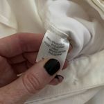 Tularosa  Straight Leg Pants With Button Detail in White Photo 3