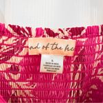 NEW Band of the Free Bustier Tropical Maxi Dress Tie Straps
Pink sz Small Pink Photo 7