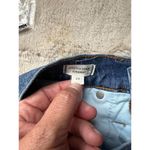 Madewell Women's Blue Heart Print Stretch Denim Mini Skirt Size 28 Photo 5