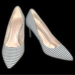Kelly & Katie  Striped Black and White Women's Heels. New Photo 1