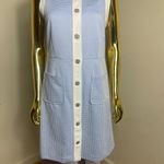 Tommy Hilfiger  Women’s Houndstooth Mini Dress in kentucky blue and white tweed Photo 5