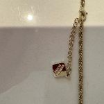 Kendra Scott Rayne Long Pink Quartz and Gold Tassel Necklace Photo 6