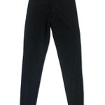 H&M Black High Rise Ribbed Legging Pant Photo 0