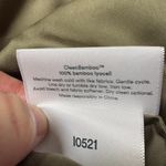 Ettitude women's XS moss/olive sateen bamboo lyocell camisole adjustable straps Green Photo 3