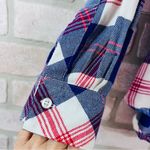 Rails Hunter Blue and Red Plaid Long Sleeve Button-Down Shirt Size XS Photo 6
