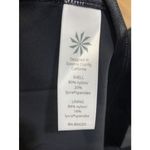 Athleta  Halter‎ Swimsuit Underwire Dress Sz 34 D/DD Black Stretch Adjustable Photo 4