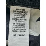 Lucky Brand Zoe Straight Dark Wash Cuffed Jeans Women's 12 Size 31 Photo 6