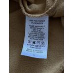 Double Zero Mustard Yellow Crew Neck Cropped Jersey Knit Sweater Top Large NEW Photo 7